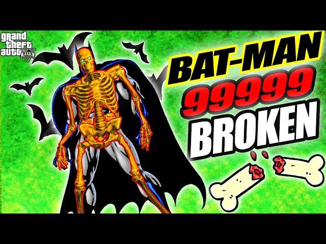 GTA 5: Breaking EVERY BONE As BATMAN In GTA V ! ( GTA 5 mods )