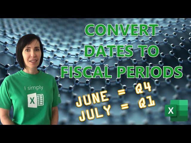 Convert Dates to Fiscal Periods in Excel - Easy Formula