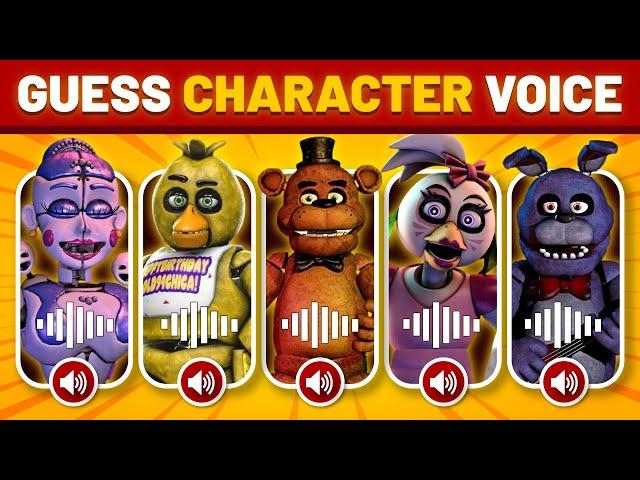 Guess The FNAF Character by Voice and Emoji - Fnaf Quiz | Five Nights At Freddys