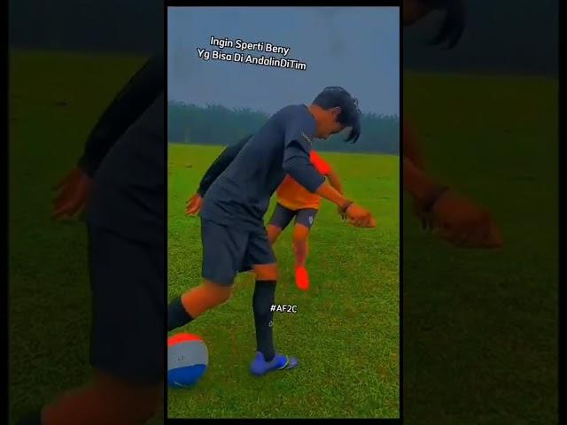 harus sering-sering latihan biar seperti bung beny #af2c #beny eXben #football #mugi lestari