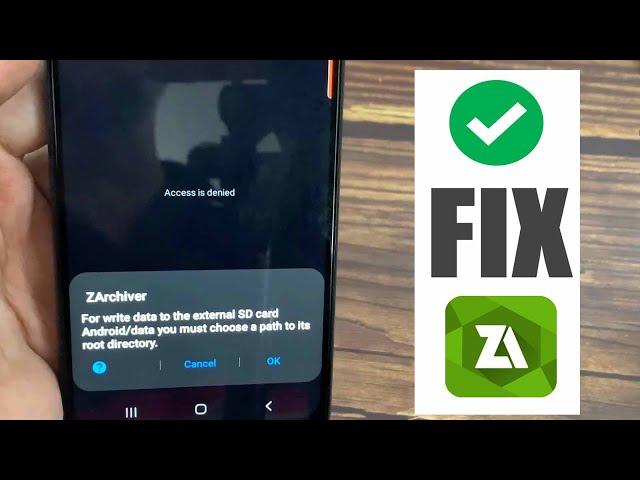 FIX: Access is denied in ZArchiver | How to Open/Access Android data & obb in Android 11