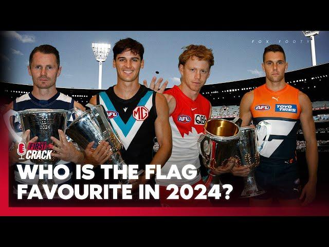 Which Top 4 team is the Premiership favourite in 2024? I First Crack I Fox Footy