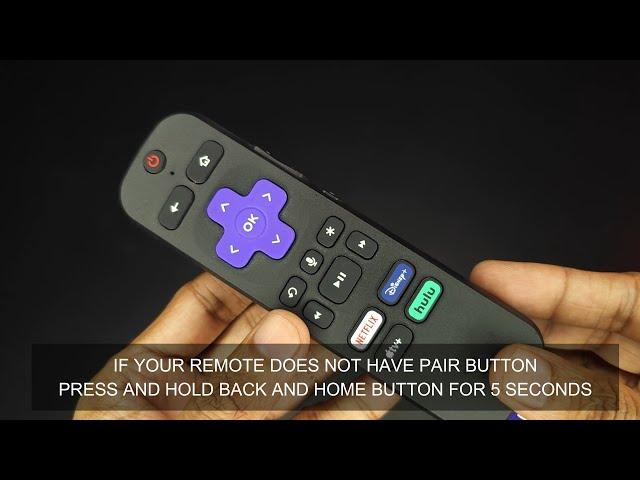 Roku Express 4K+ Remote - How to Pair