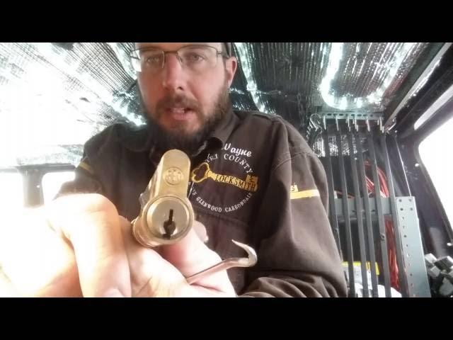 CES LOCK Profile Cylinder Re key and Tricky Cover Replacment. How to rekey