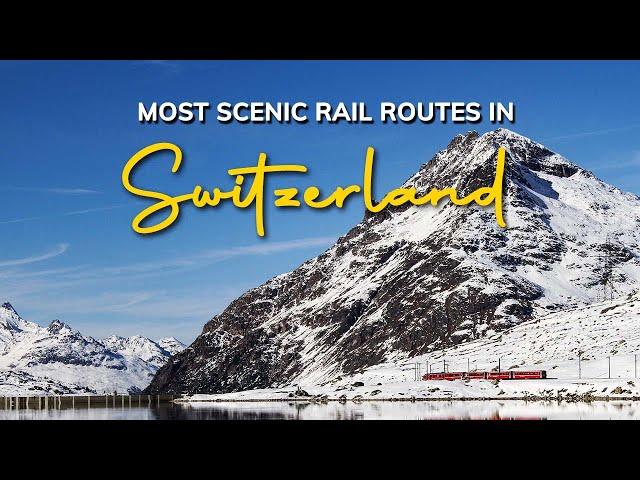 Most scenic rail routes in Switzerland | Veena World