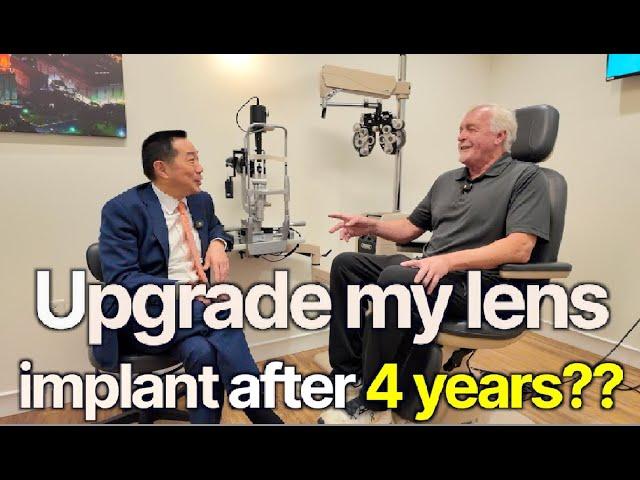 Intraocular lens exchange 4 years after initial surgery. Switching from monofocal to multifocal lens