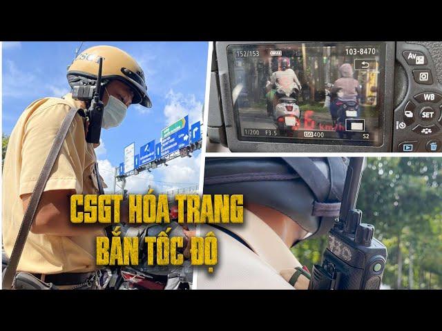 CSGT hóa trang bắn tốc độ, hàng loạt người “dính” lỗi trên Đại lộ Võ Văn Kiệt