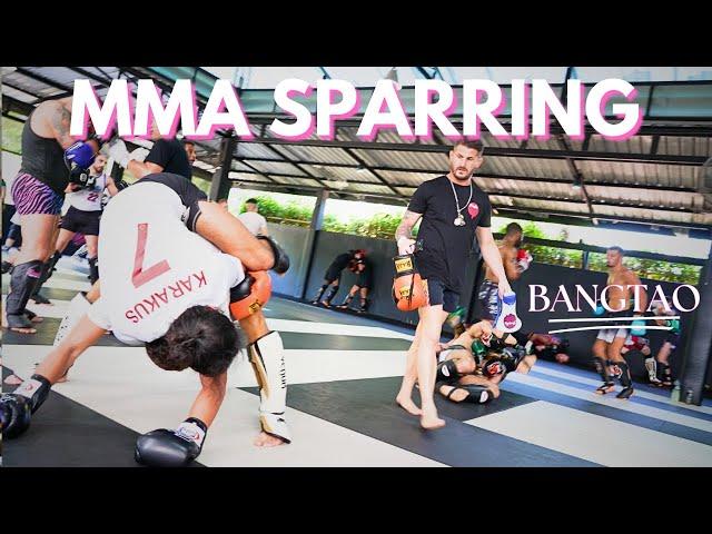 MMA Sparring | Class Highlights | George Hickman | Bangtao MMA