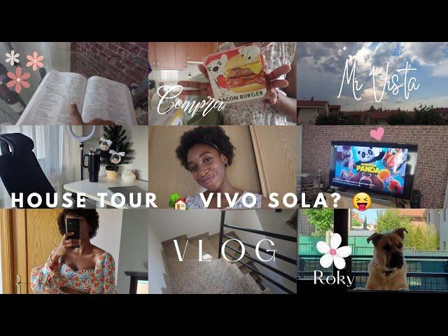 HOUSE TOUR  mi nuevo hogar en España  || VIVO SOLA? UN DIA CONMIGO ️ VLOG - compra️