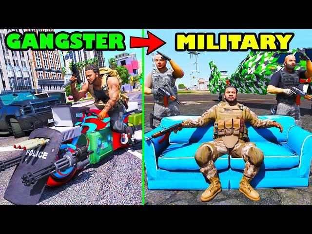 Franklin Left His Gang To Become Military Commander In GTA 5 | SHINCHAN and CHOP