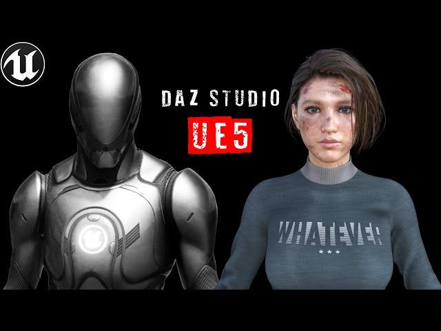 [OLD AND UNSTABLE] - Daz to Unreal Engine 5 | Without Plugins