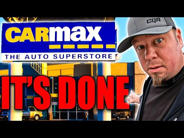 CARMAX Really Messed This Up! Unsold Cars ROTTING AWAY!