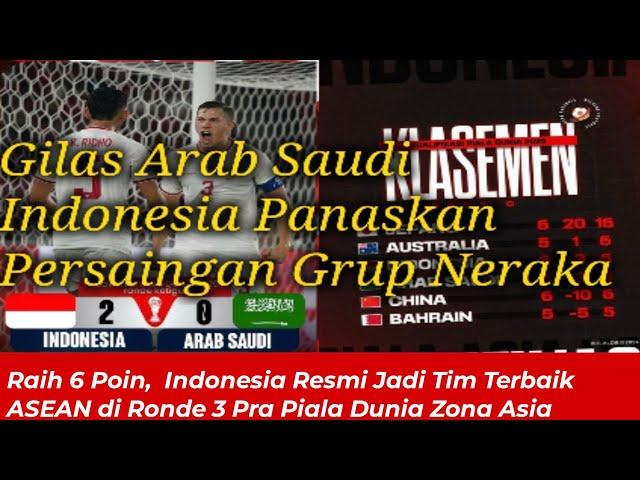 #129. Gilas Arab Saudi, Indonesia Masuk Persaingan. Sekaligus Jadi Tim Terbaik ASEAN Di Babak Ini.