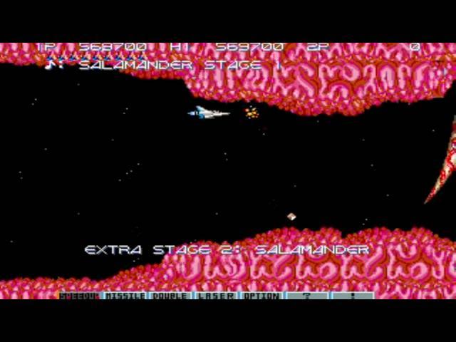 Gradius III Arcade - Bonus Levels