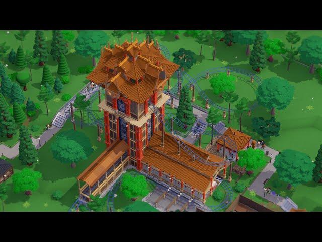 Parkitect - Campaign Mode - Sakura Gardens