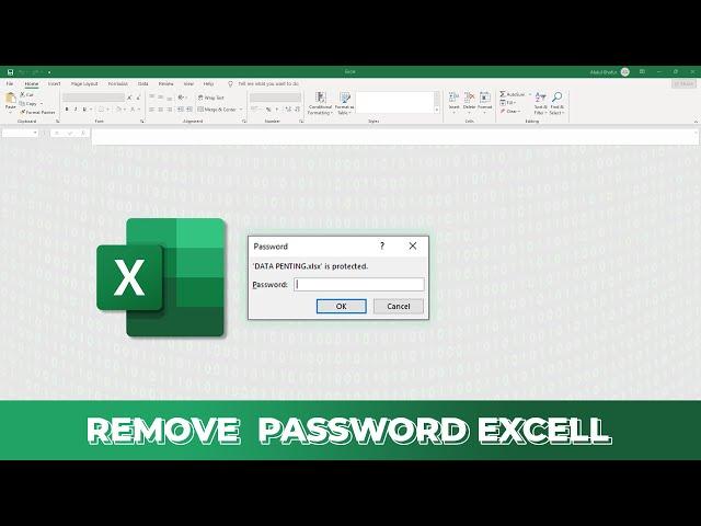 Cara Membuka File Excel Yang Terproteksi dengan Password & Read Only