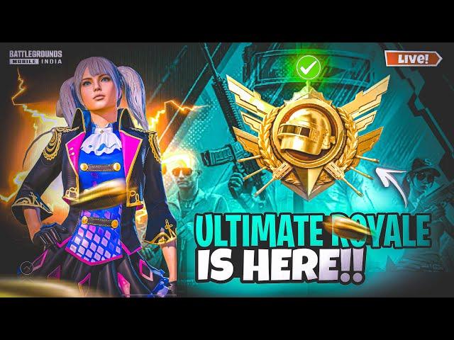 ULTIMATE ROYALE BGMI LIVE | ROAD TO SUPREME | BGMI LIVE