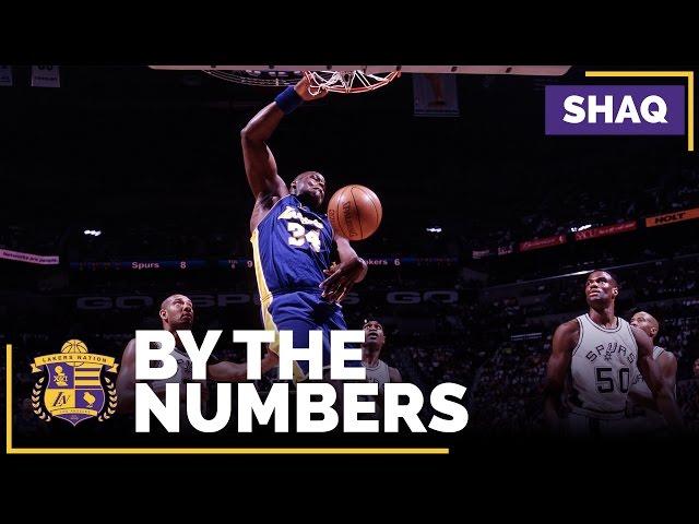 SHAQ: By The Numbers, Lakers & NBA All-Time Stats