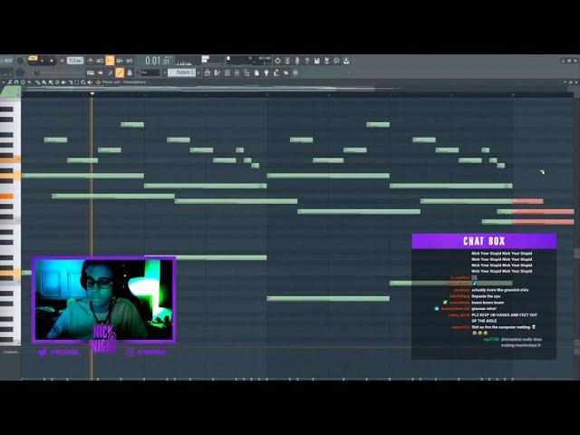Nick Mira Making Beats Live  Making a Beat From Scratch 2022