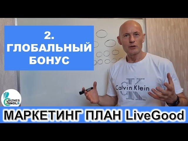 LiveGood - Маркетинг план. 2 - Глобальный Бонус.  Николай Лобанов