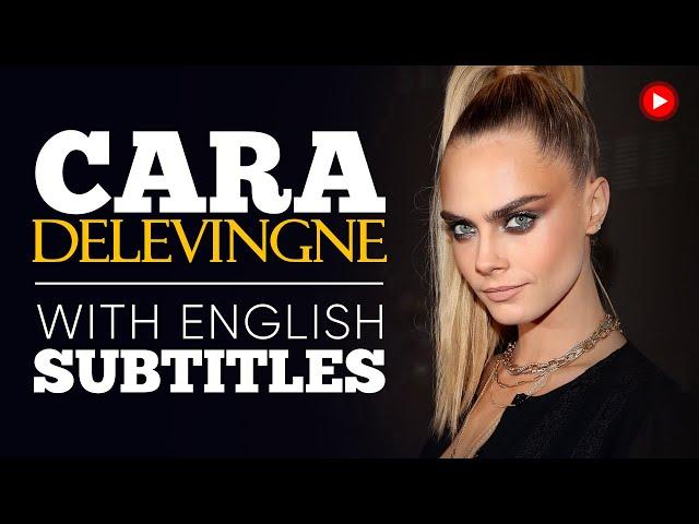 ENGLISH SPEECH | CARA DELEVINGNE: Battling Depression (English Subtitles)