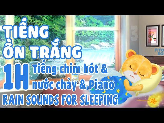 Tiếng Ồn Trắng Nước Suối Chảy: Tiếng Piano Và Tiếng Nước Chảy Dễ Ngủ Cho Bé Ngủ Ngoan | Fitobimbi