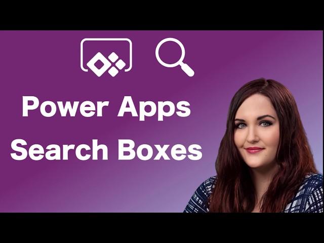 Creating Search Boxes in Power Apps