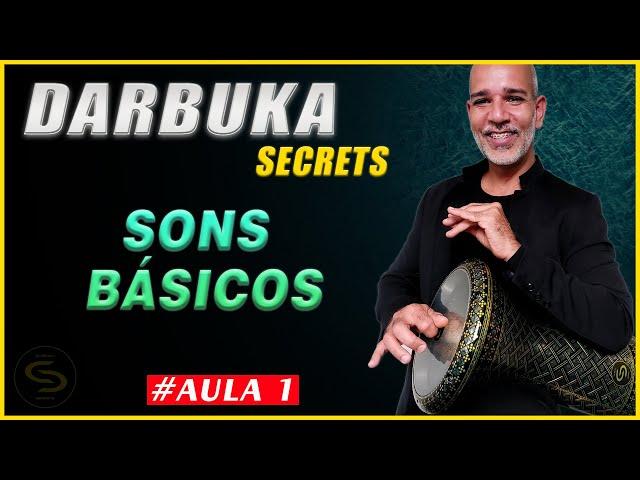  DARBUKA / DERBAKE  TUTORIAL |  OS SONS BÁSICOS + EXERCÍCIOS #aula 1