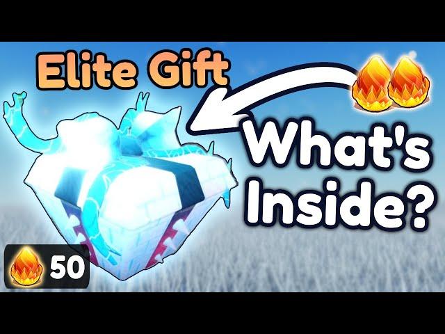 ALL ITEMS Inside the ELITE GIFT In Winter Spotlight! (Roblox Event)