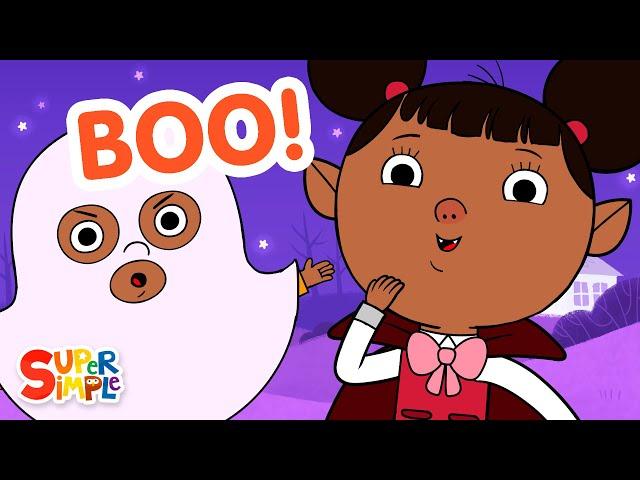 Toodly Doodly Boo | Halloween Song for Kids | Super Simple Songs