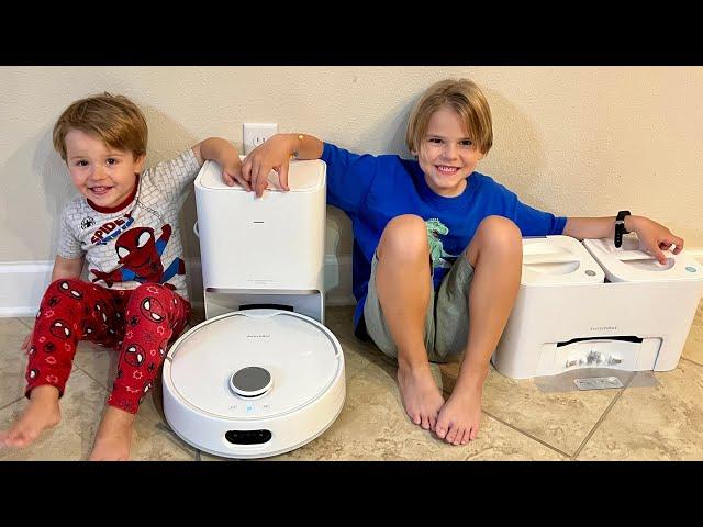 Unboxing the New SwitchBot S10 Robot Vacuum and Mop!!