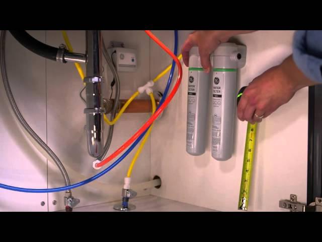 Under the Sink Dual Flow Water Filtration Install