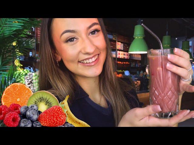 ASMR Smoothie Making Roleplay (Soft Spoken) 