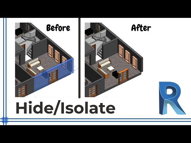 Revit - How to Hide and Isolate elements