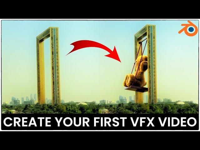 Create your first VFX video using Blender Easily