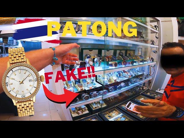 Fake Market | Hidden Room | Day in Patong Thailand | 2024 | Reupload