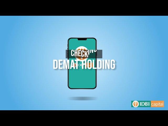 Know IDBI Direct App |How to Check Demat Holding #IDBIdirectapp #TradingApp #StockMarketApp