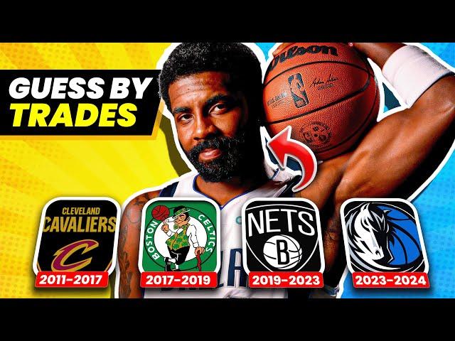 GUESS THE NBA PLAYER BY THEIR TRADES | NBA QUIZ 2024