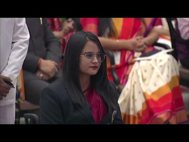 President Kovind confers Major Dhyan Chand Khel Ratna Award, 2021 on Ms Avani Lekhara