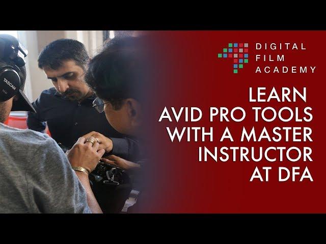 Learn AVID Pro Tools with a Master Instructor at DFA