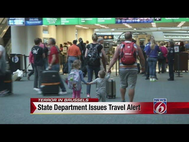 State Department issues travel alert for Americans