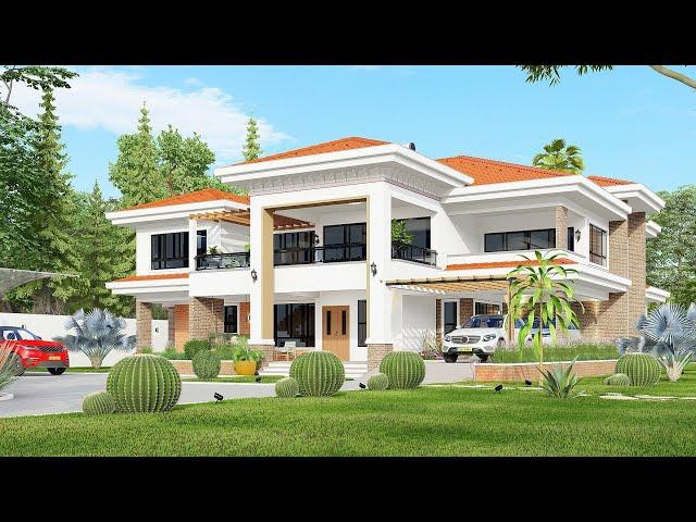 Spectacular 19x25.6 Meter Home Tour | All Ensuite Bedrooms | Stunning Interior & Exterior Animation