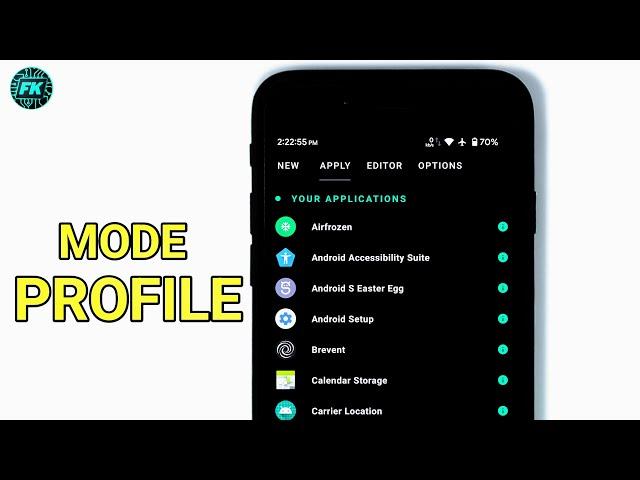 set up franco kernel manager Mode Game/Battery #3