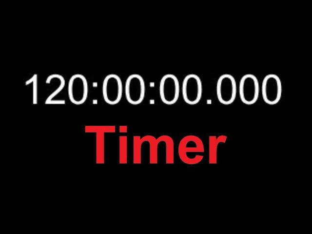 120 Hour Timer Countdown – 120 Hrs Video - 120h Video Countdown - 120 horas Temporizador