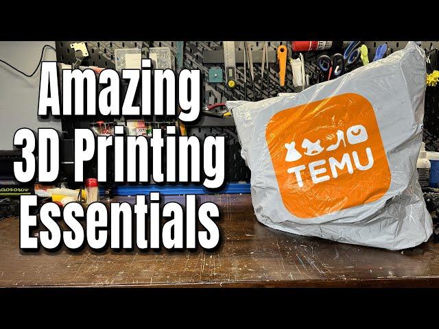 Amazing Temu Finds for 3D Printing - Essential Accessories