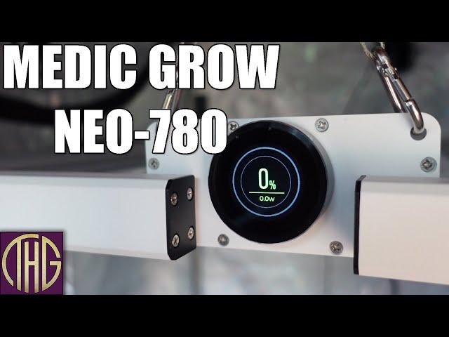 The Brightest Light We Have Tested! Medic Grow NEO-780 Unboxing, Setup & PAR Level Tests!!