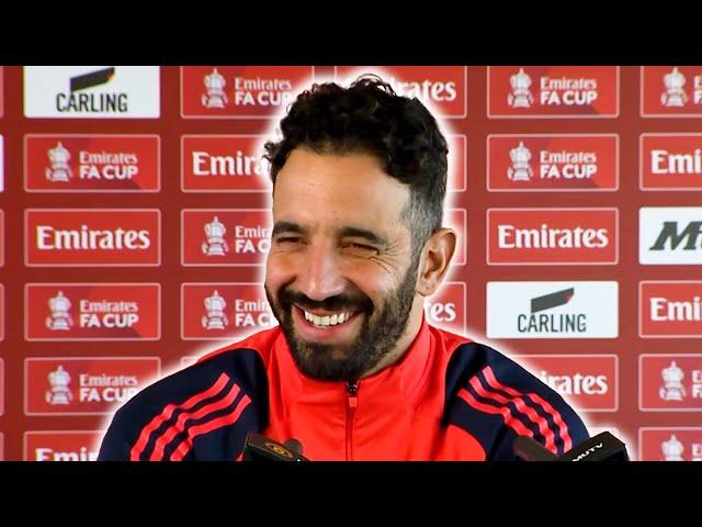 'Ugarte is a GOOD EXAMPLE! Mainoo is improving A LOT!' | Ruben Amorim EMBARGO | Arsenal v Man Utd