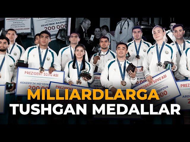 MILLIARDLARGA TUSHGAN MEDALLAR