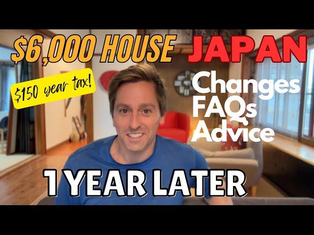 $6000 house in Japan: one year later paying just $150 a year tax