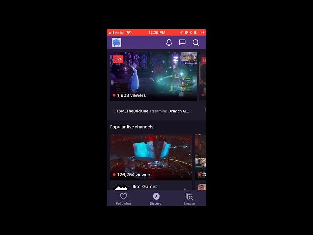 How to STOP autoplay videos in TWITCH app to save mobile data?